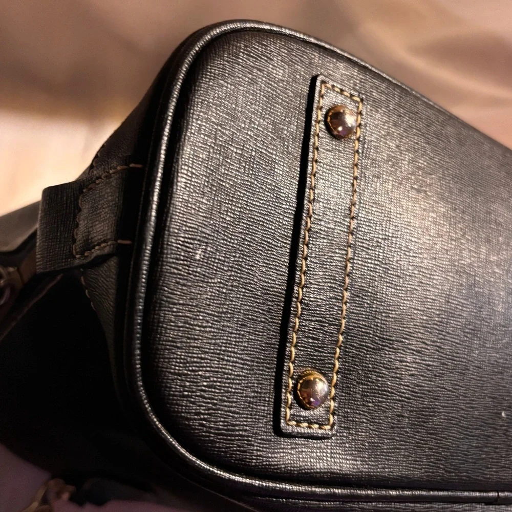 Dooney & Bourke Saffiano Satchel - Picture 4 of 13